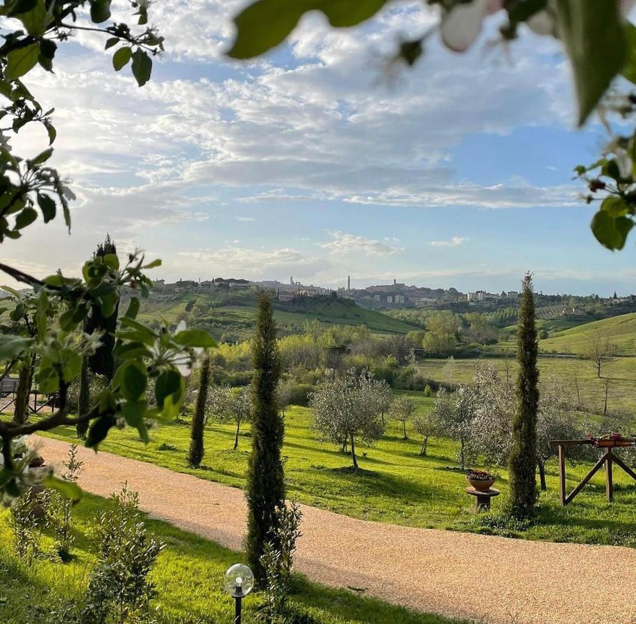 Agriturismo La Corte Del Sole Siena Exteriör bild