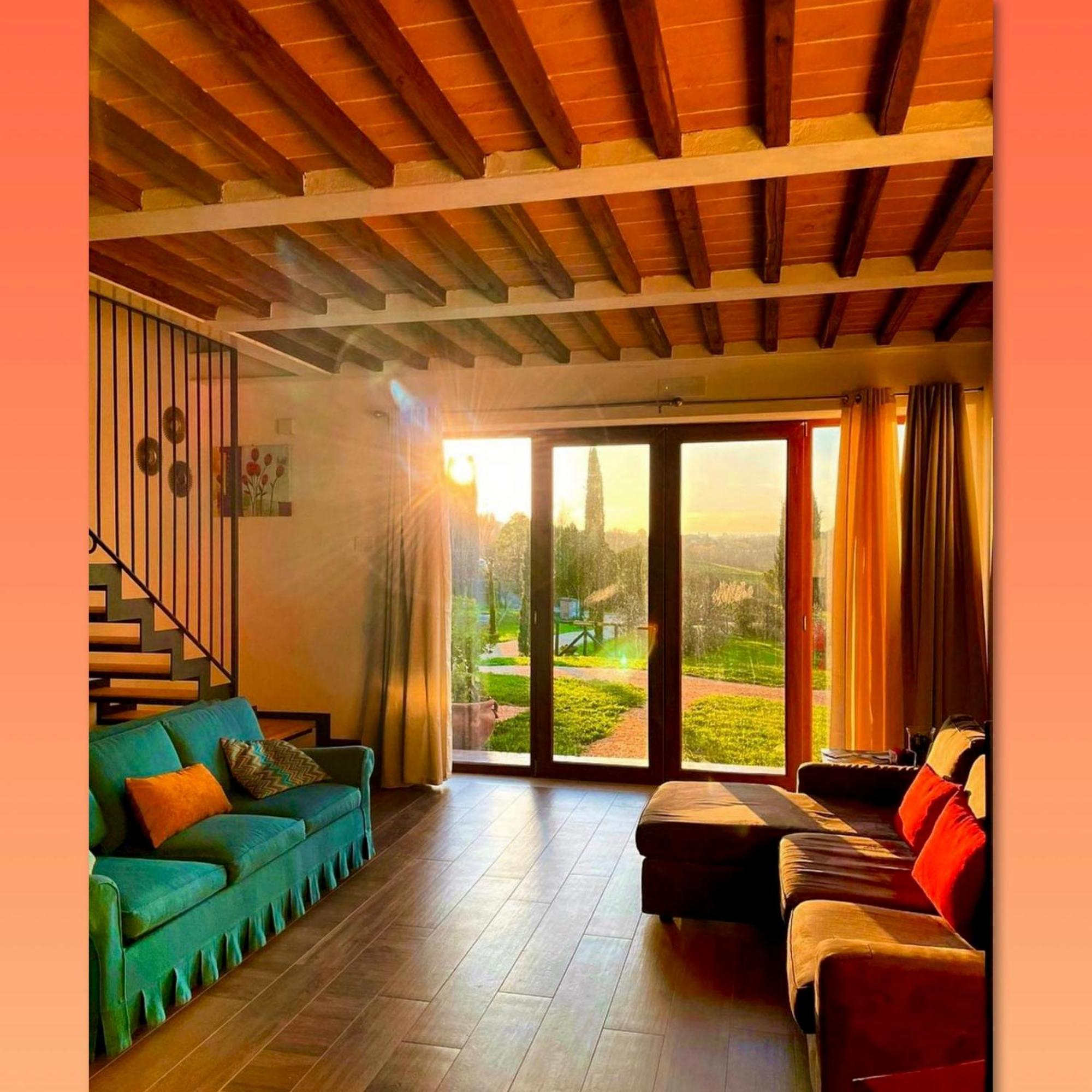 Agriturismo La Corte Del Sole Siena Exteriör bild