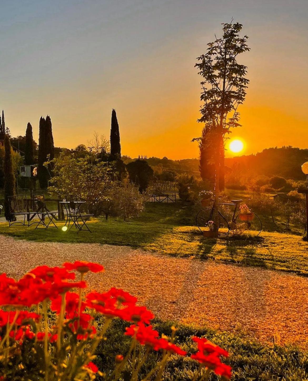 Agriturismo La Corte Del Sole Siena Exteriör bild